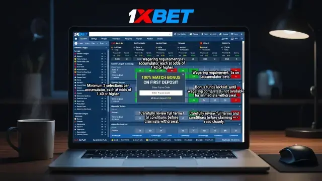 1xBet Pairs Market Depth With Bonus Terms Bettors Should Read Closely