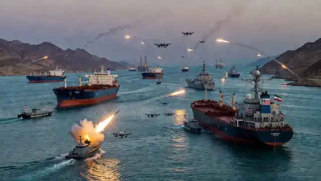 Iran's Covert Strikes on Shipping Strain Strait of Hormuz Security