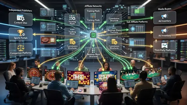 How Affiliate Networks Quietly Power Online Gambling Growth